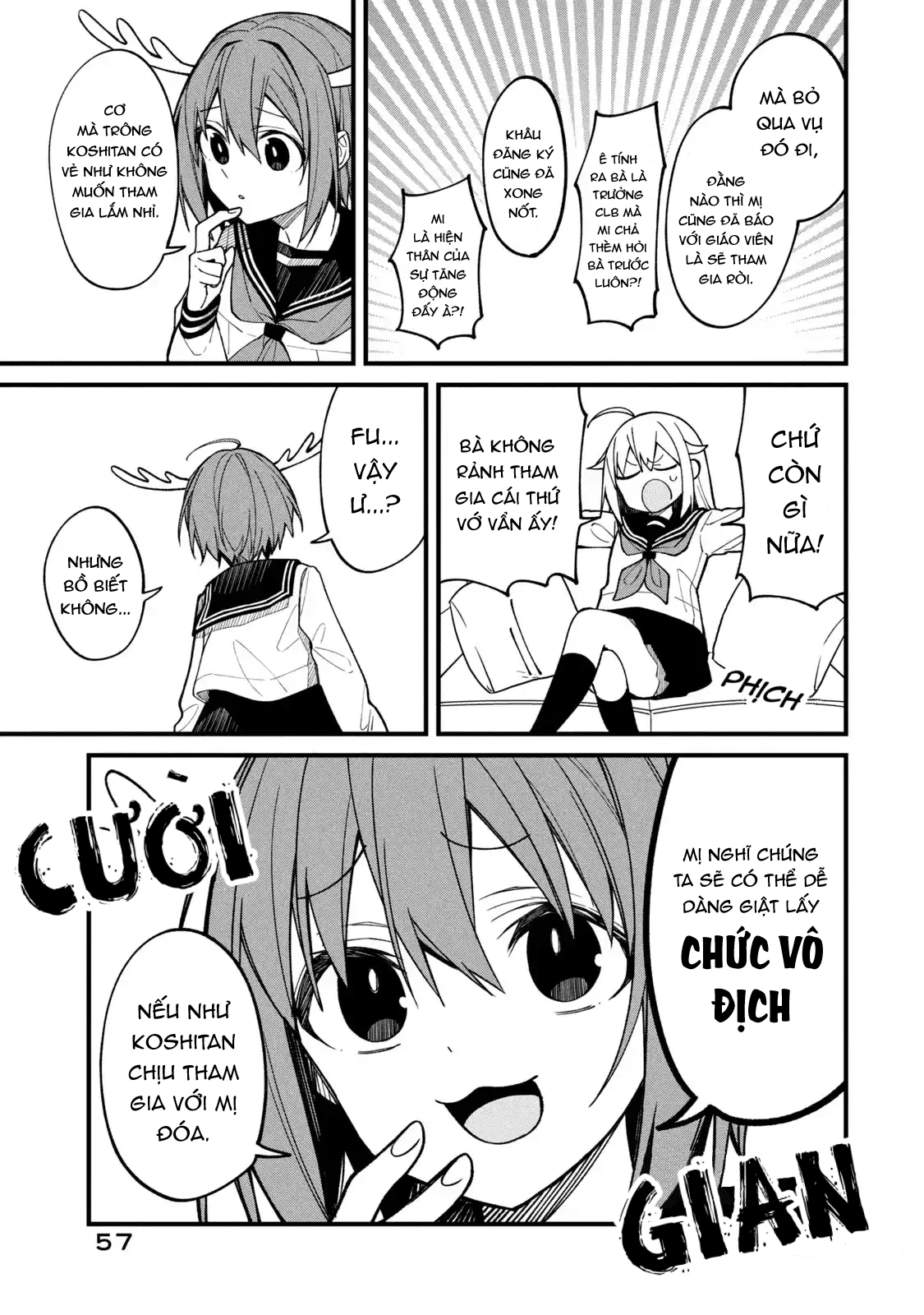 Shikanoko Nokonoko Koshitantan Chapter 10 - 7