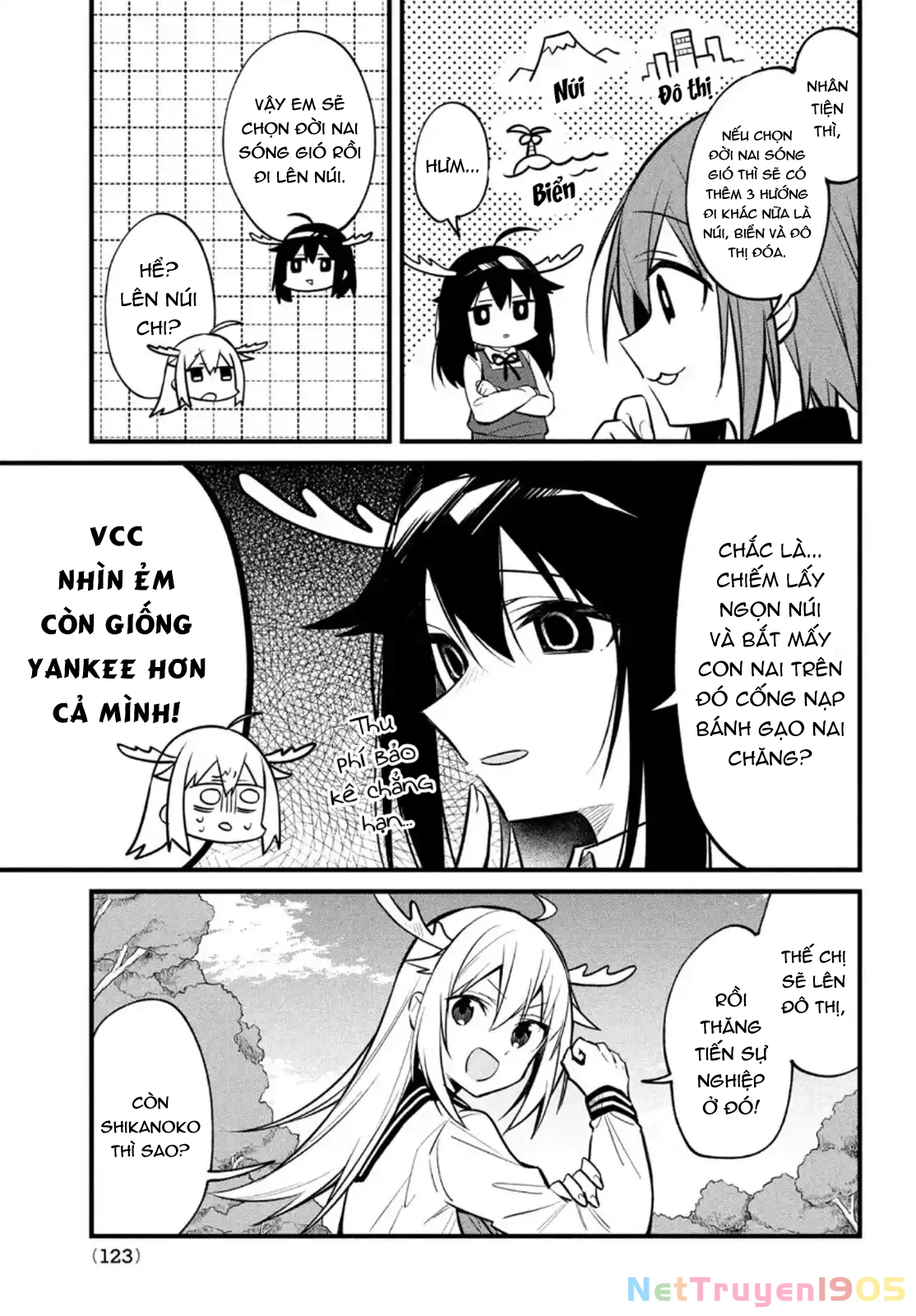 Shikanoko Nokonoko Koshitantan Chapter 13 - 15