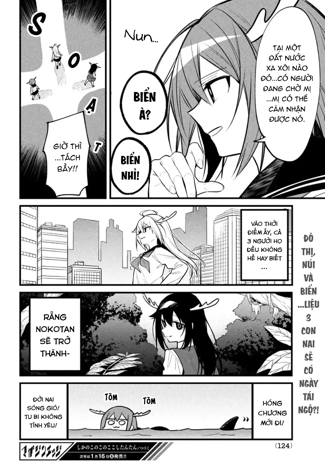 Shikanoko Nokonoko Koshitantan Chapter 13 - 16