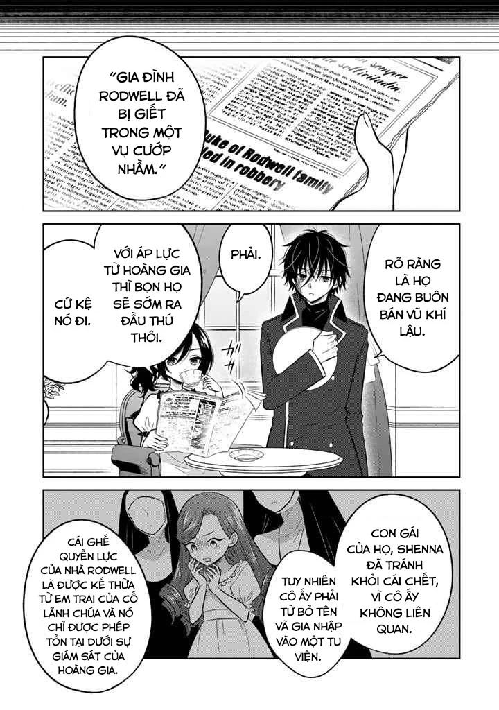 Cựu Sát Thủ Tái Sinh Thành Con Gái Quý Tộc Chapter 9 - 10