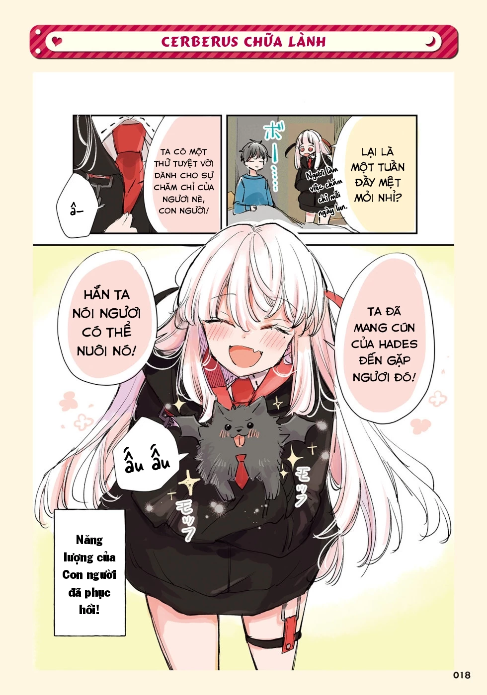 Tử Thần Đem Lòng Yêu Một Con Người Chương 6: Cerberus Chữa Lành - 1