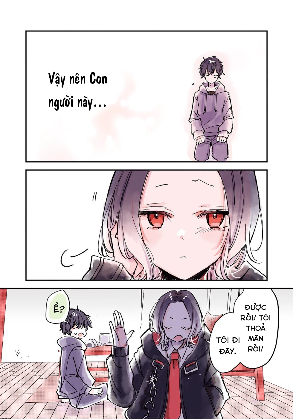 Tử Thần Đem Lòng Yêu Một Con Người Chương 7: Tử Thần-chan và Senpai - 9