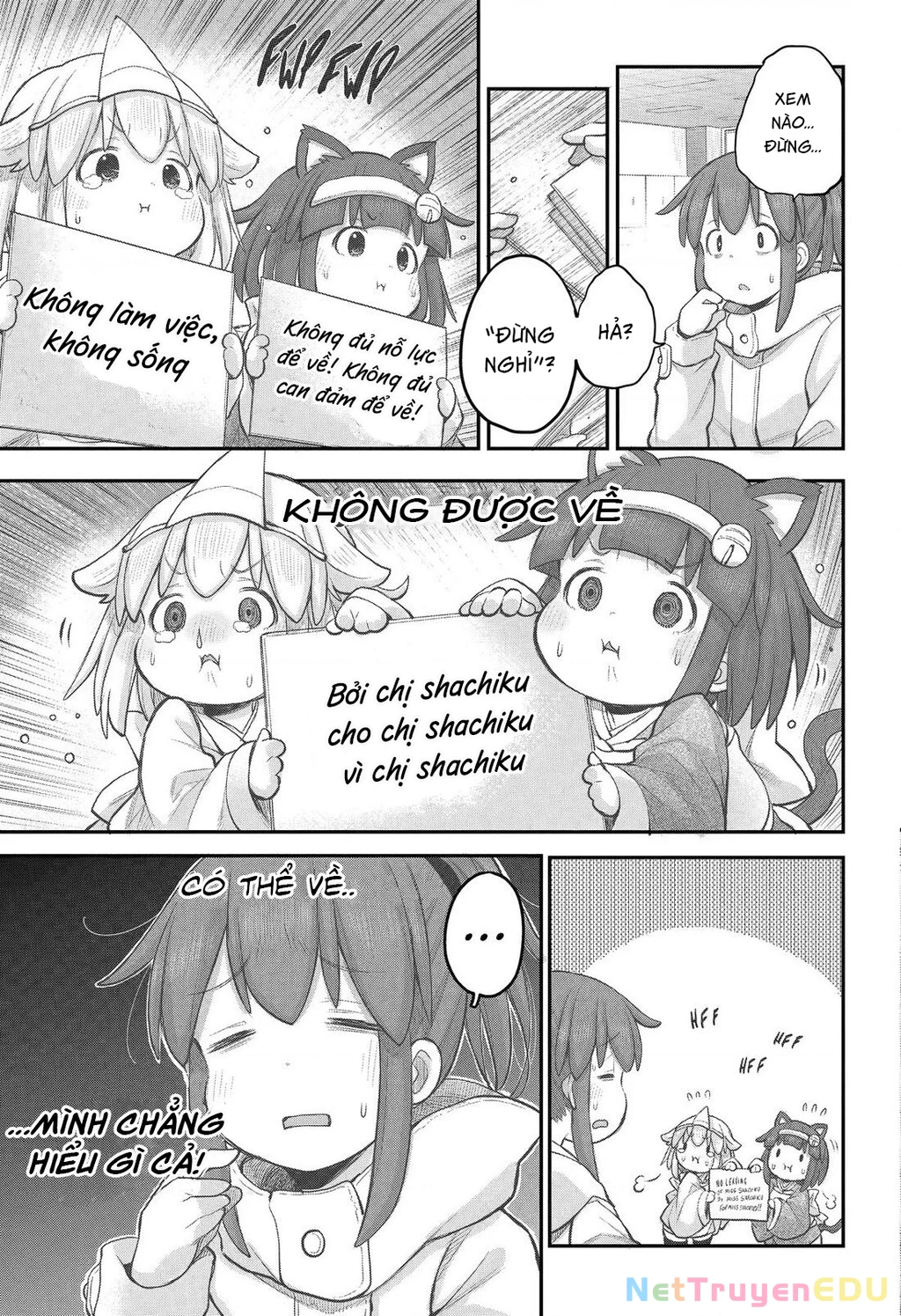 Miss Shachiku and the Little Baby Ghost Chapter 107 - 10