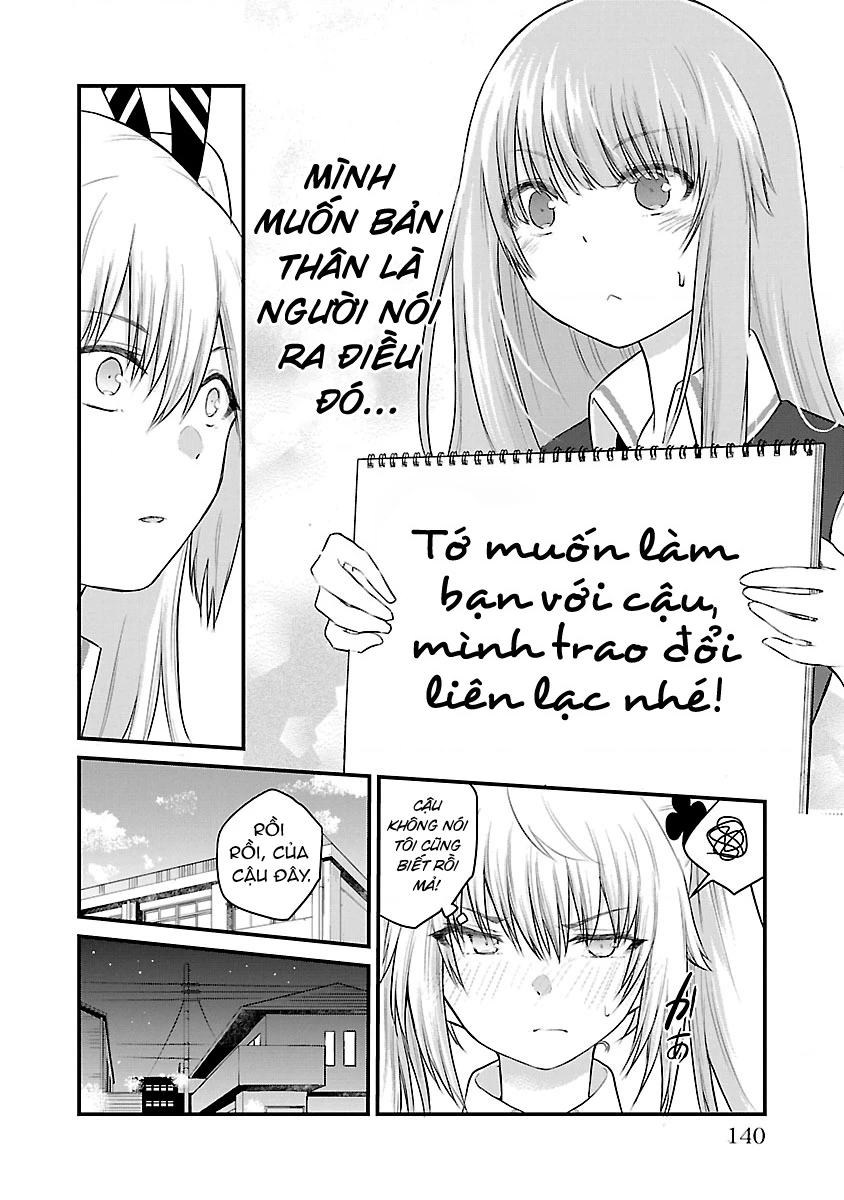 Cô bạn bị mất đi giọng nói luôn nghĩ rằng "Cậu ấy dịu dàng thật đấy" Chapter 13.6 - Trang 2