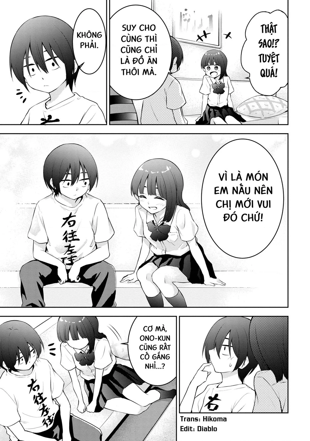 Hôm nay chị lại tới nữa à, Yoda-senpai? Chapter 17 - 4