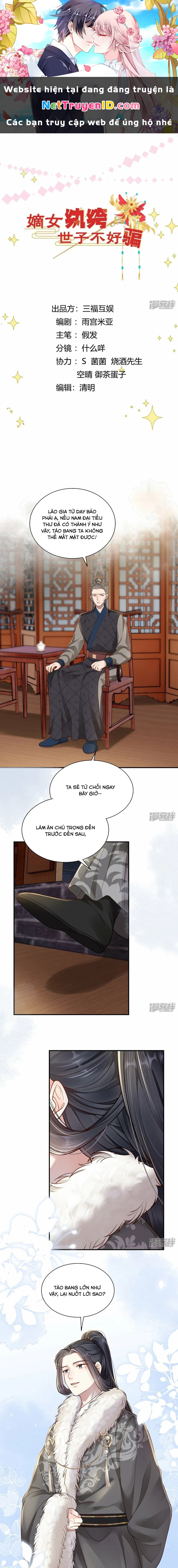 Phú Bà Xuyên Không : Thế Tử Không Dễ Lừa Gạt Chapter  35 - 1