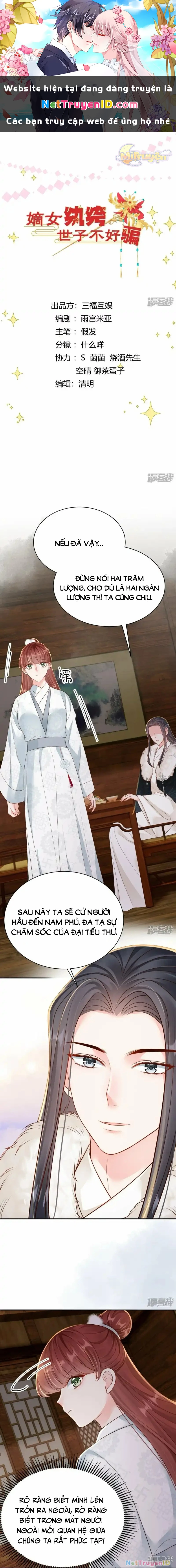 Phú Bà Xuyên Không : Thế Tử Không Dễ Lừa Gạt Chapter 82 - 1