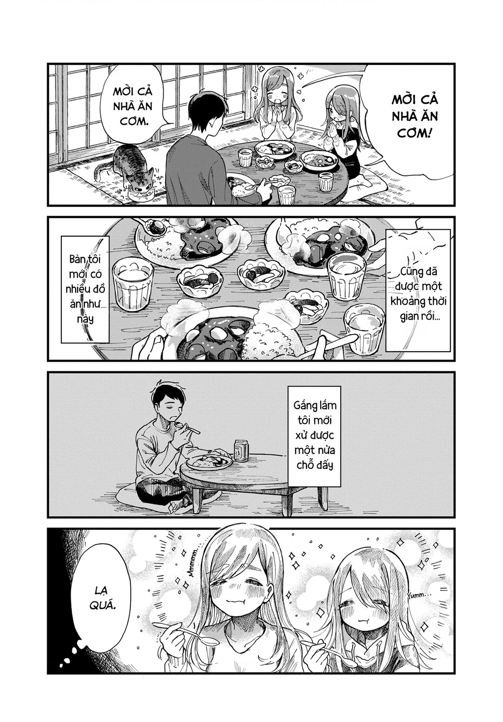 Harapeko Oyako to Motokare Yanushi Chapter 1 - 12