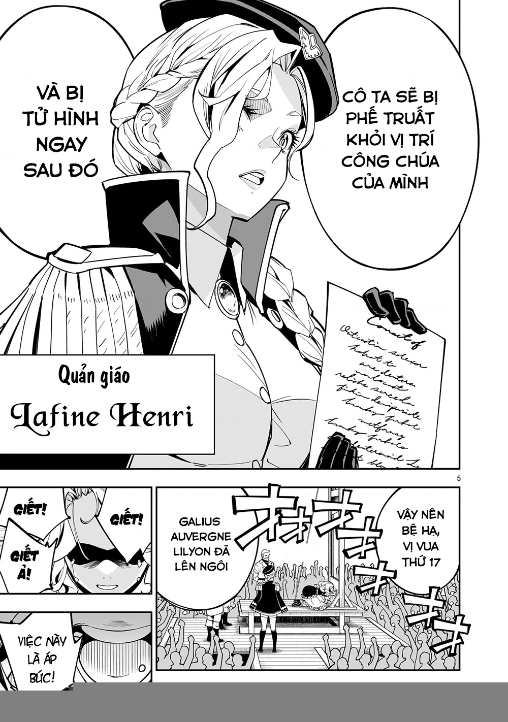 Sau khi trở về từ cõi chết, công chúa quyết định lập harem yuri để sinh tồn Chapter 1 - 5