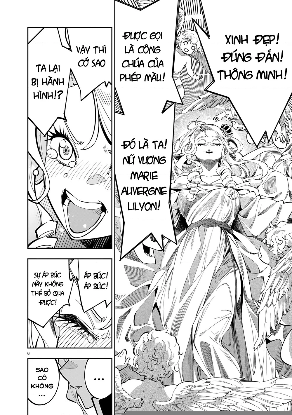 Sau khi trở về từ cõi chết, công chúa quyết định lập harem yuri để sinh tồn Chapter 1 - 6