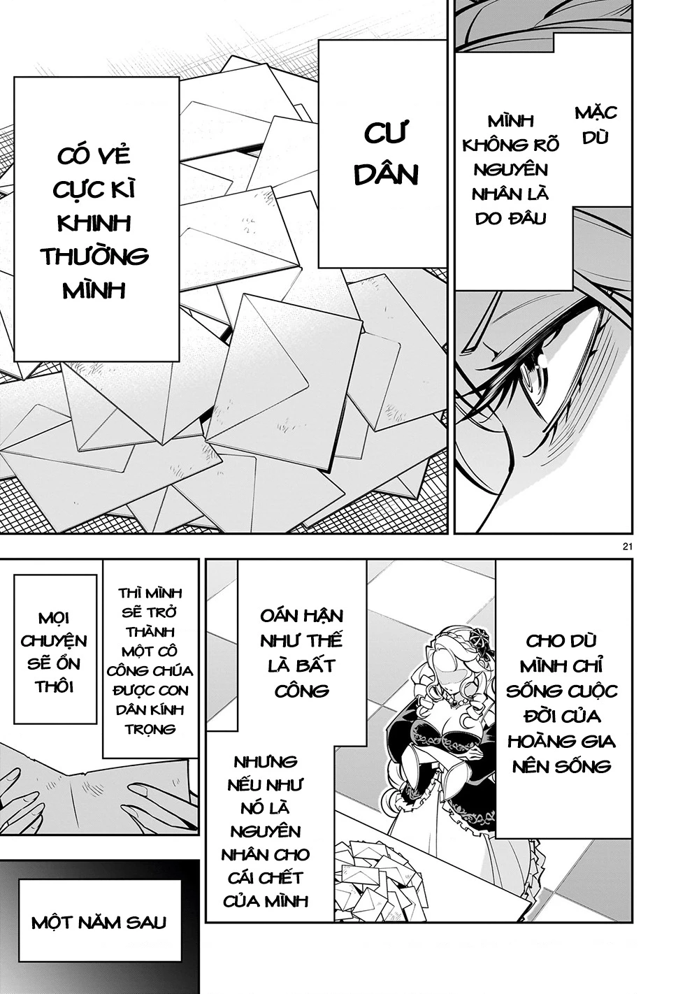 Sau khi trở về từ cõi chết, công chúa quyết định lập harem yuri để sinh tồn Chapter 1 - 21