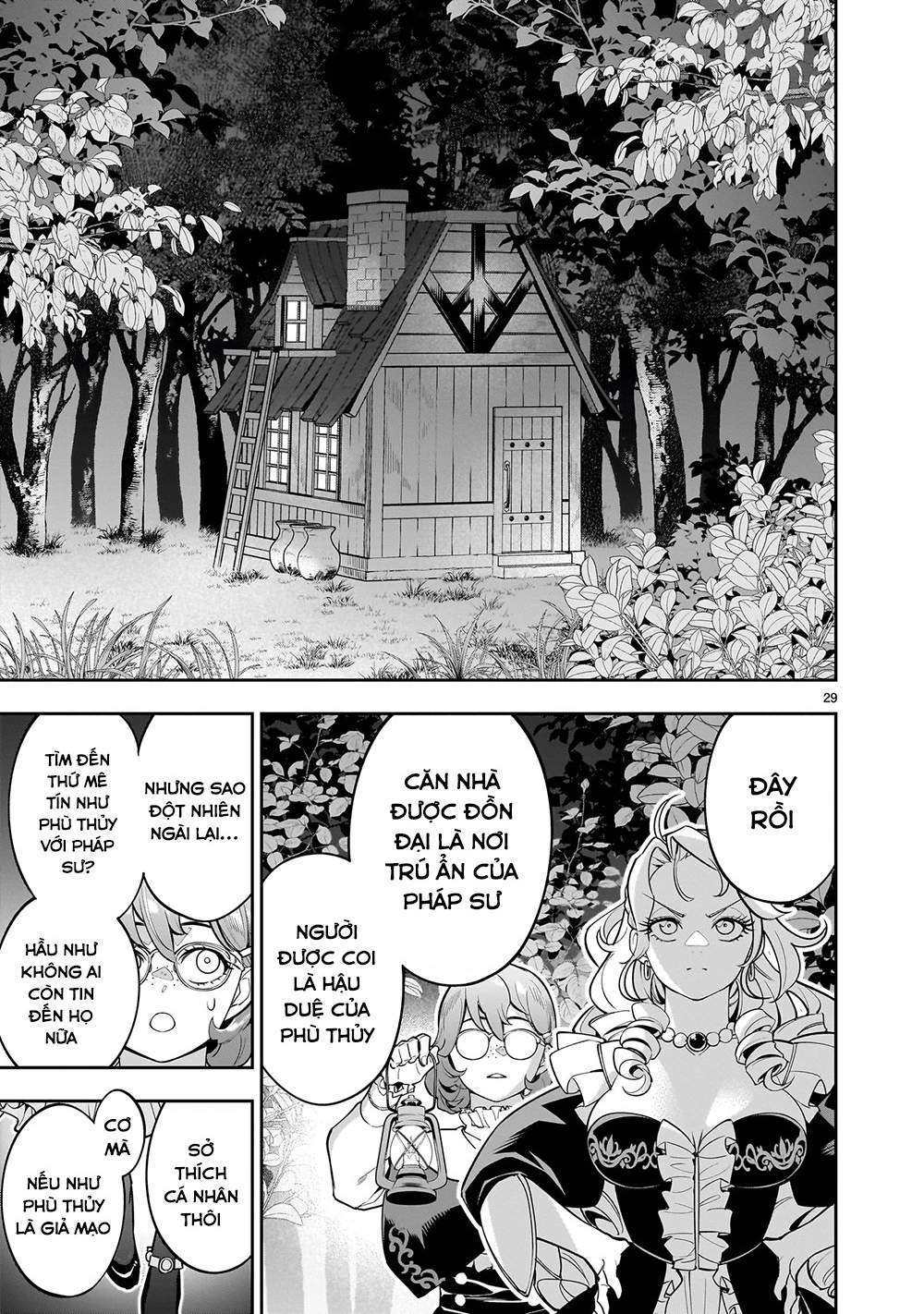 Sau khi trở về từ cõi chết, công chúa quyết định lập harem yuri để sinh tồn Chapter 1 - 29