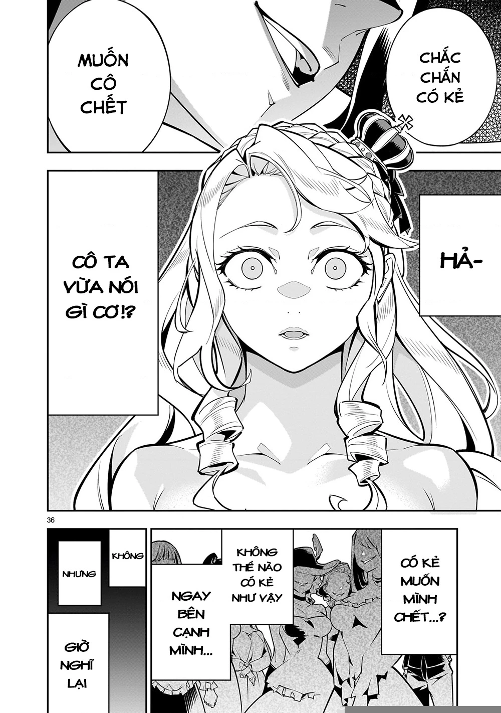 Sau khi trở về từ cõi chết, công chúa quyết định lập harem yuri để sinh tồn Chapter 1 - 36