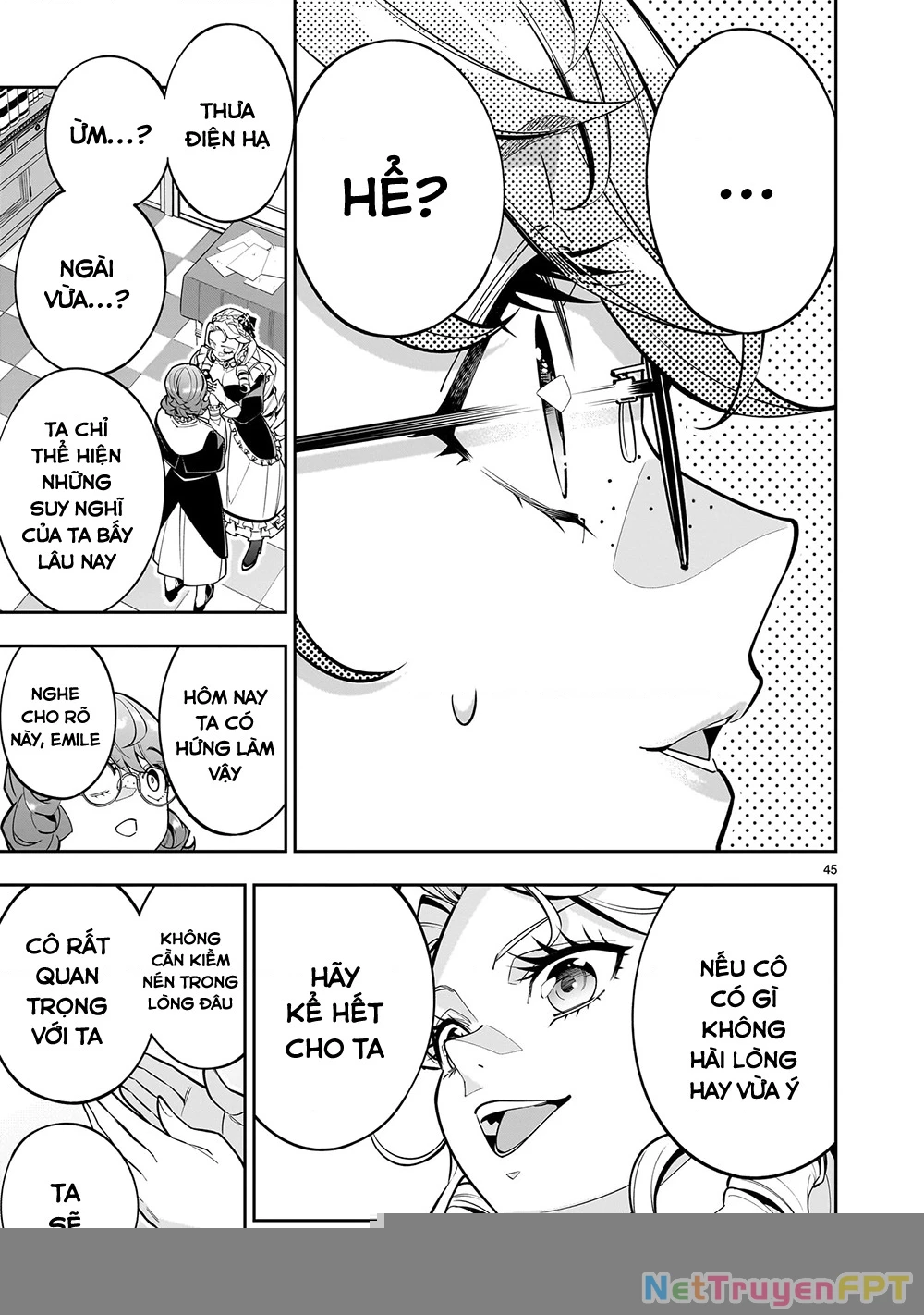 Sau khi trở về từ cõi chết, công chúa quyết định lập harem yuri để sinh tồn Chapter 1 - 45