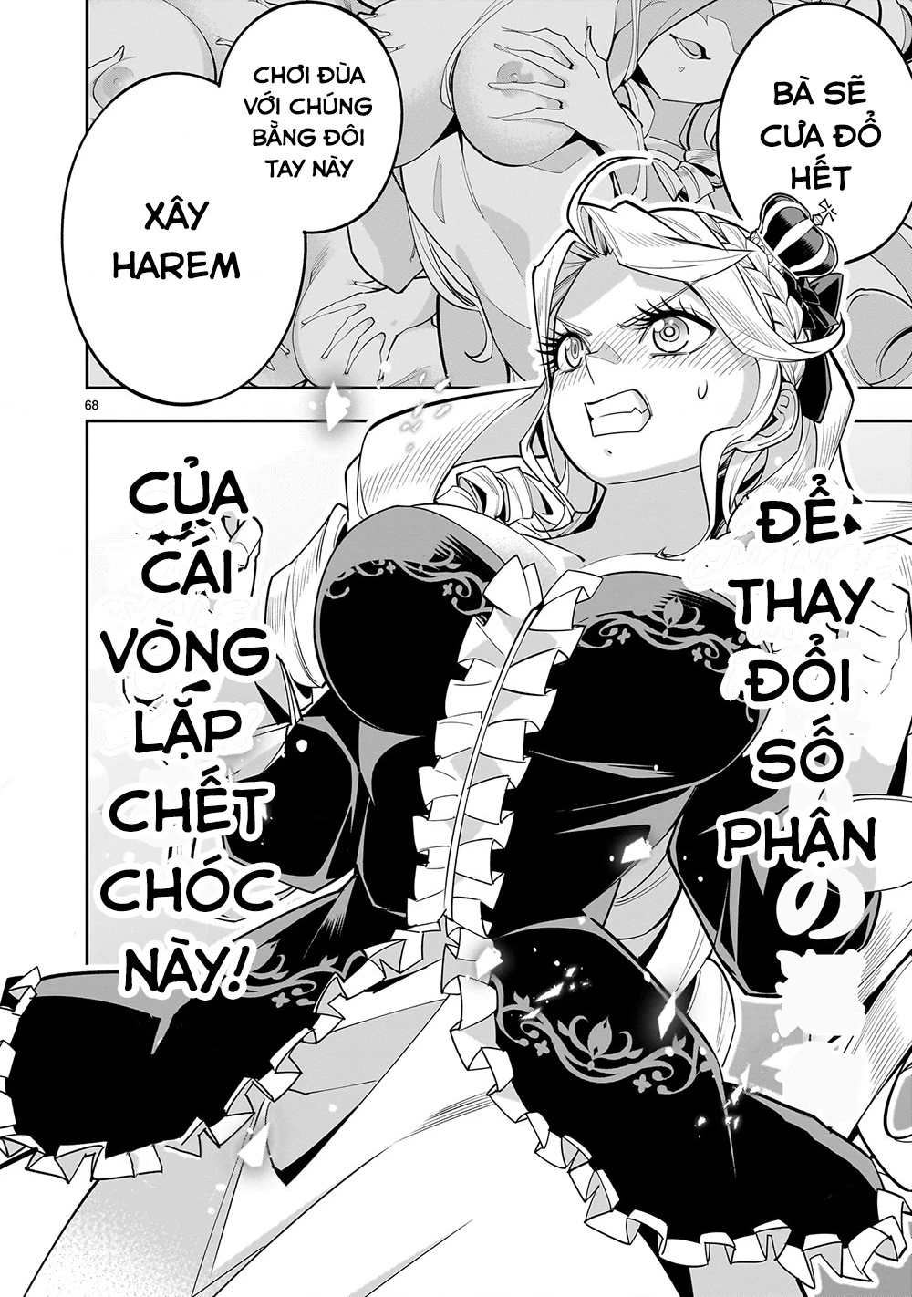 Sau khi trở về từ cõi chết, công chúa quyết định lập harem yuri để sinh tồn Chapter 1 - 65