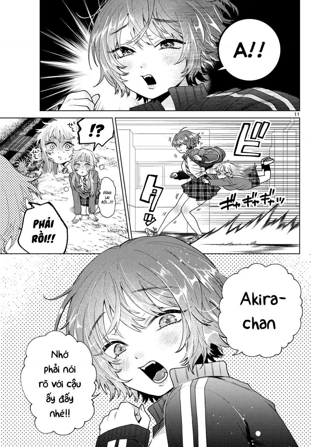 Mối tình đầu đầy trắc trở của Momose Akira Chapter 16 - Trang 2