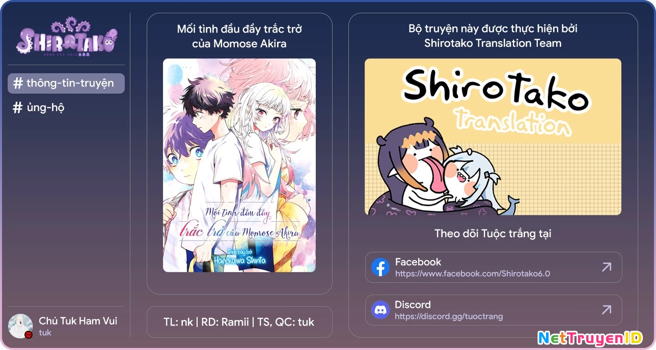 Mối tình đầu đầy trắc trở của Momose Akira Chapter 16 - Trang 2