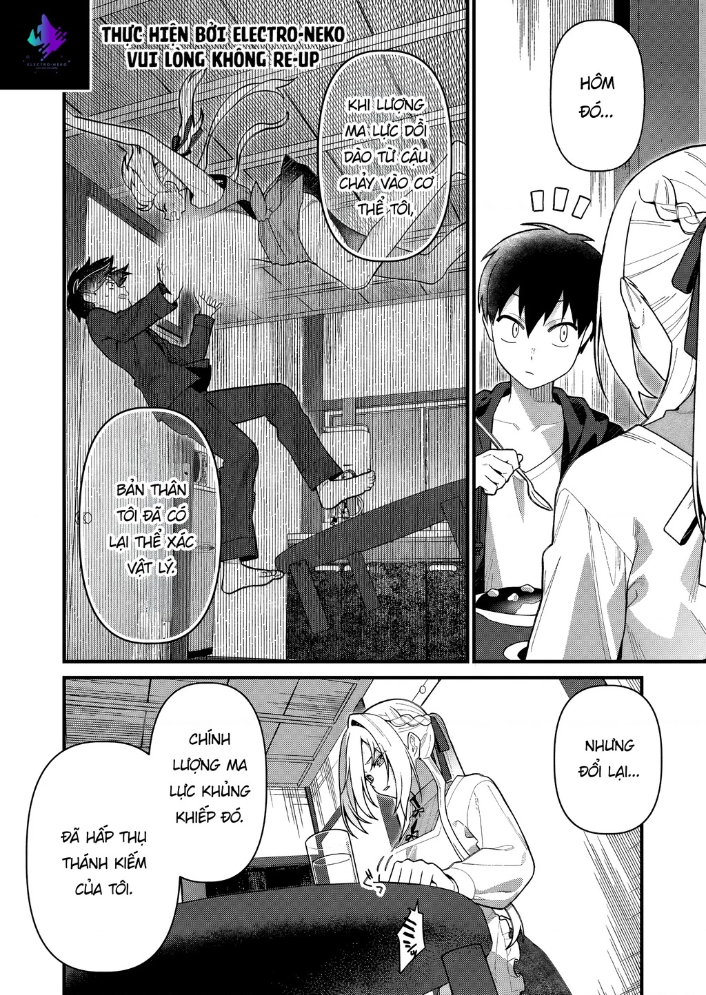 Khi tôi về đến nhà, Nàng Hiệp Sĩ đã luôn ở đó! Chapter 3 - Trang 2