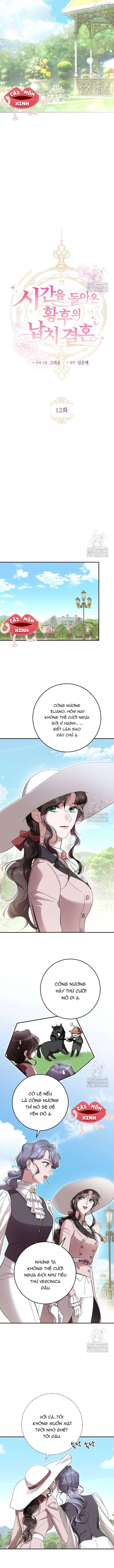 Cuộc Hôn Nhân Bị Bắt Cóc Xuyên Thời Gian Của Hoàng Hậu Chapter 12 - Trang 2