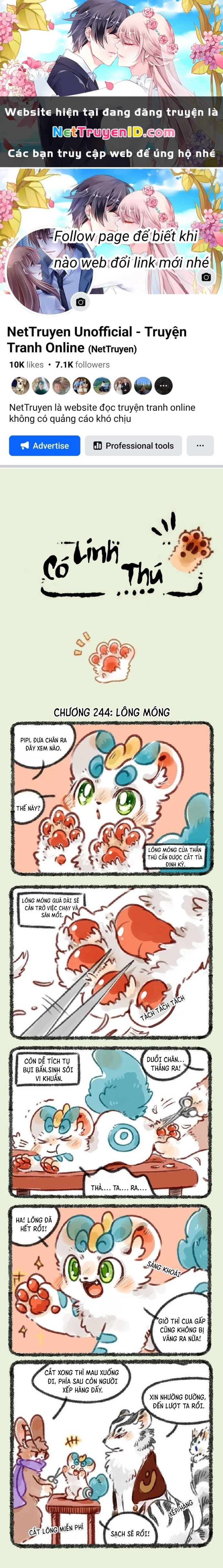 Có Linh Thú Chapter 244 - 1