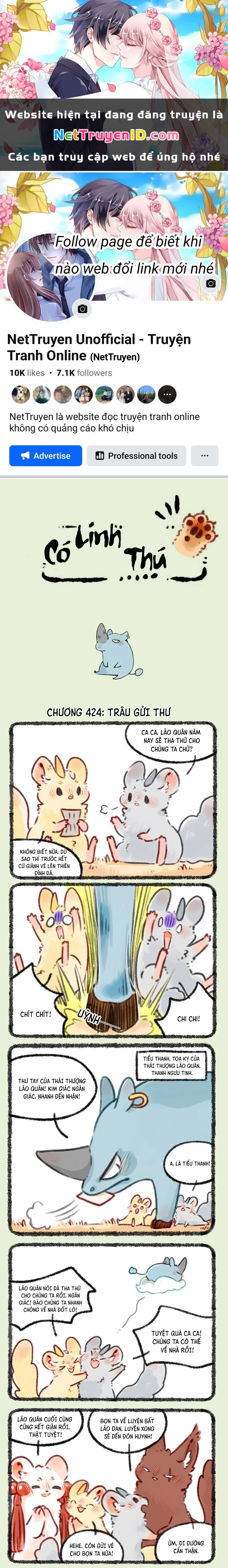 Có Linh Thú Chapter 424 - 1