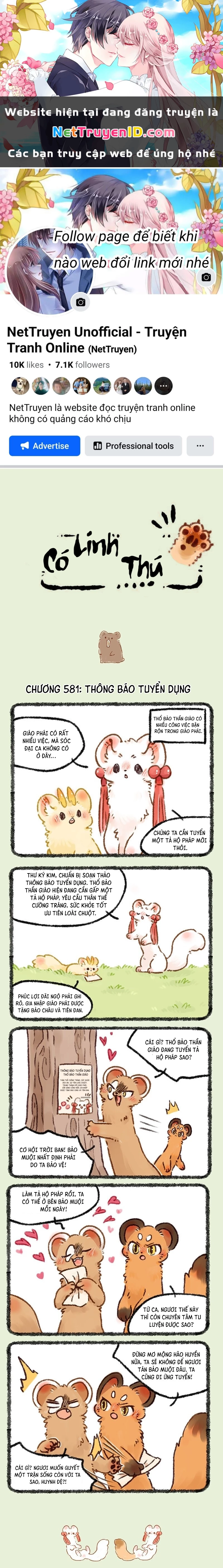 Có Linh Thú Chapter 581 - 1