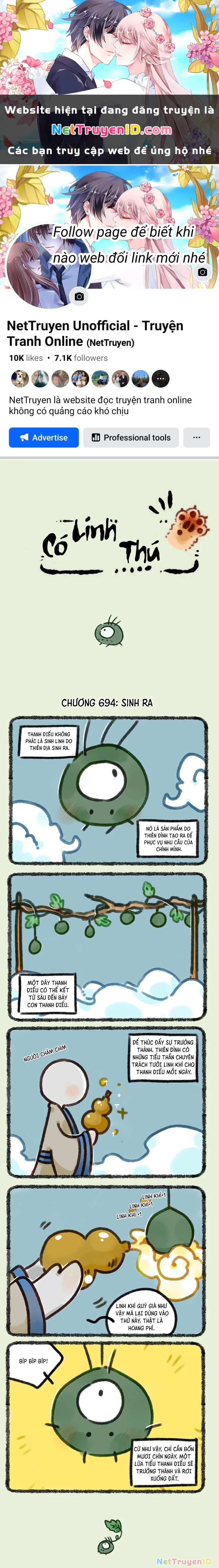 Có Linh Thú Chapter 694 - 1