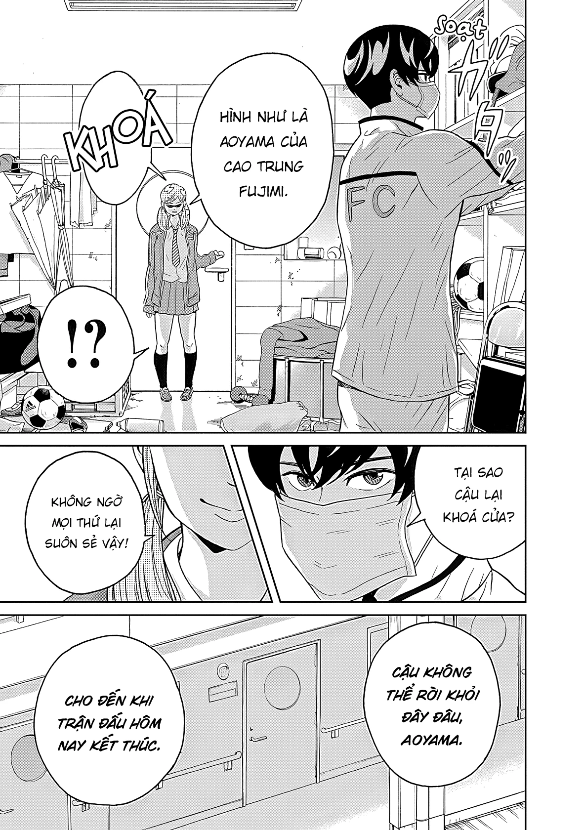 Keppeki Danshi! Aoyama-kun Chapter 6 - 15