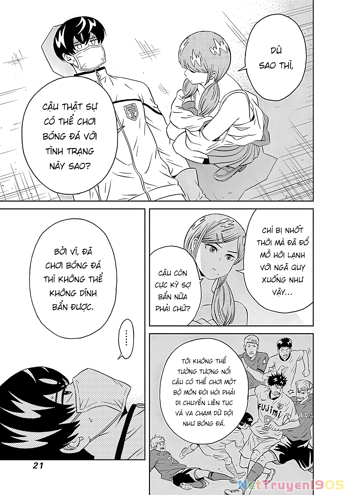 Keppeki Danshi! Aoyama-kun Chapter 6 - 21