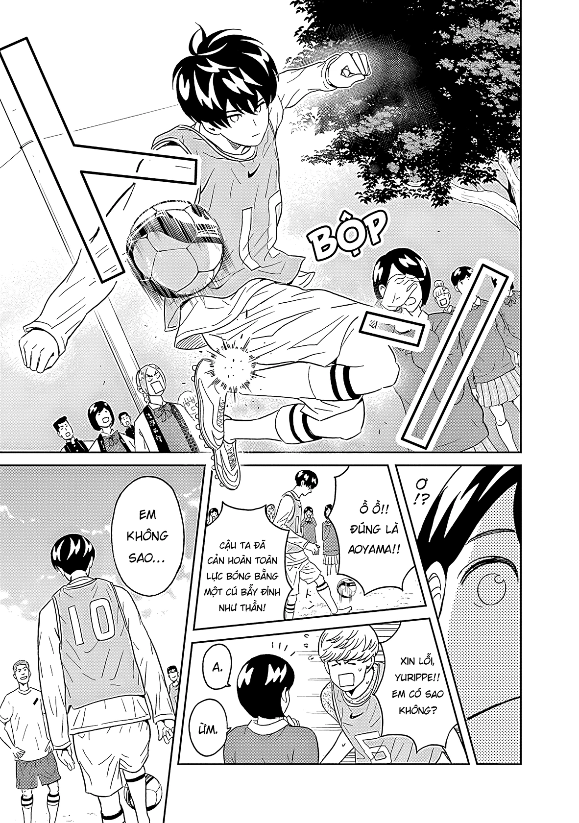 Keppeki Danshi! Aoyama-kun Chapter 9 - 10