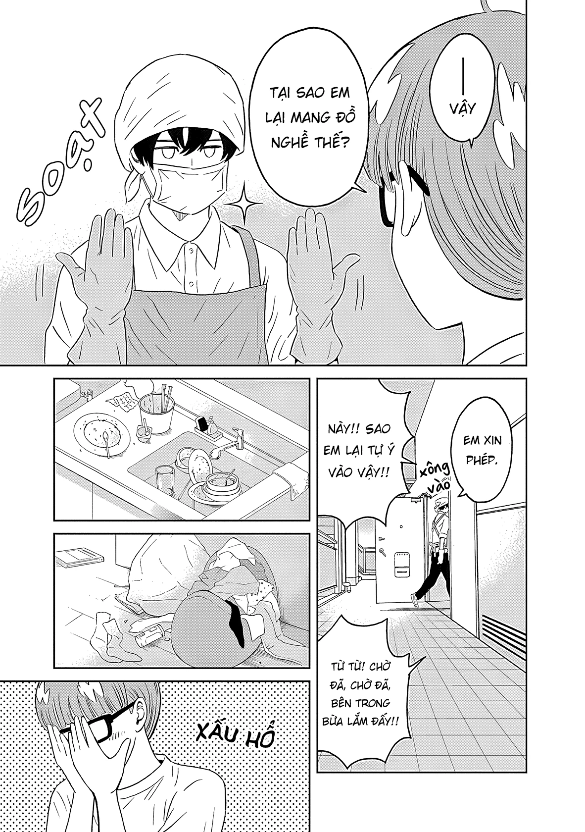 Keppeki Danshi! Aoyama-kun Chapter 10 - 9