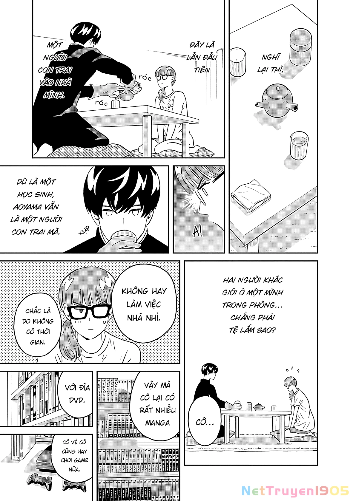Keppeki Danshi! Aoyama-kun Chapter 10 - 13
