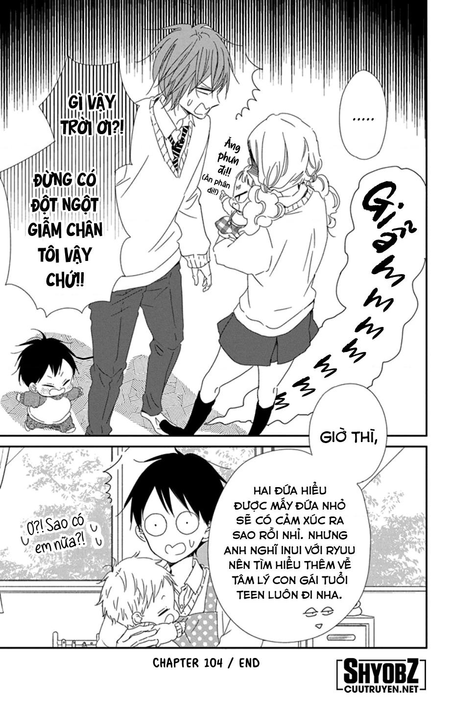 Anh Chàng Bảo Mẫu Chapter 104 - Trang 2