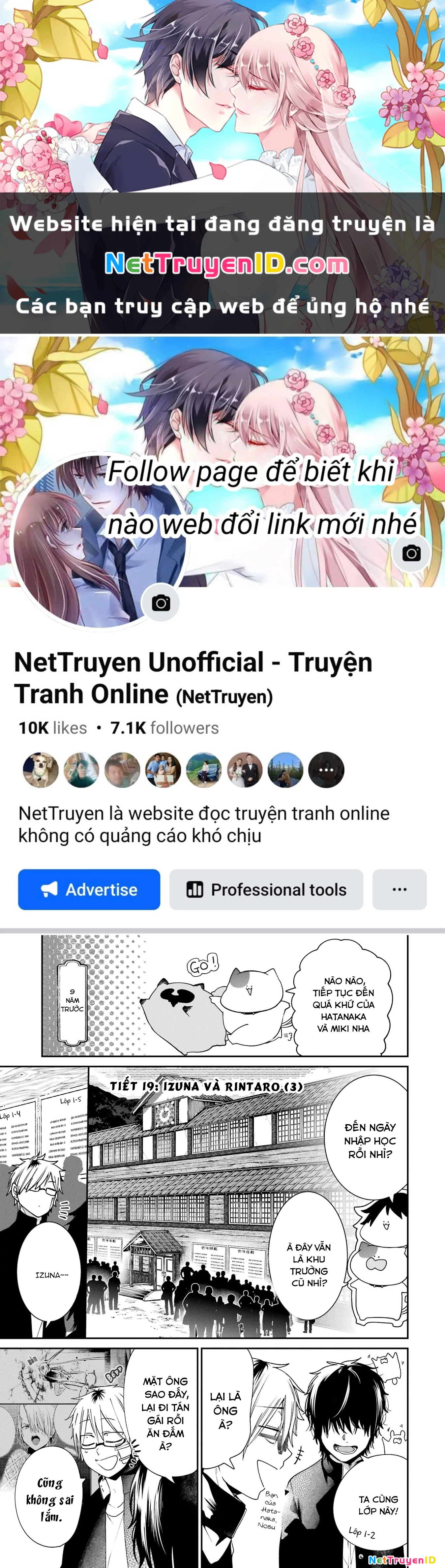 Youkai Gakkou no Seito Hajimemashita! Chapter 19 - 1