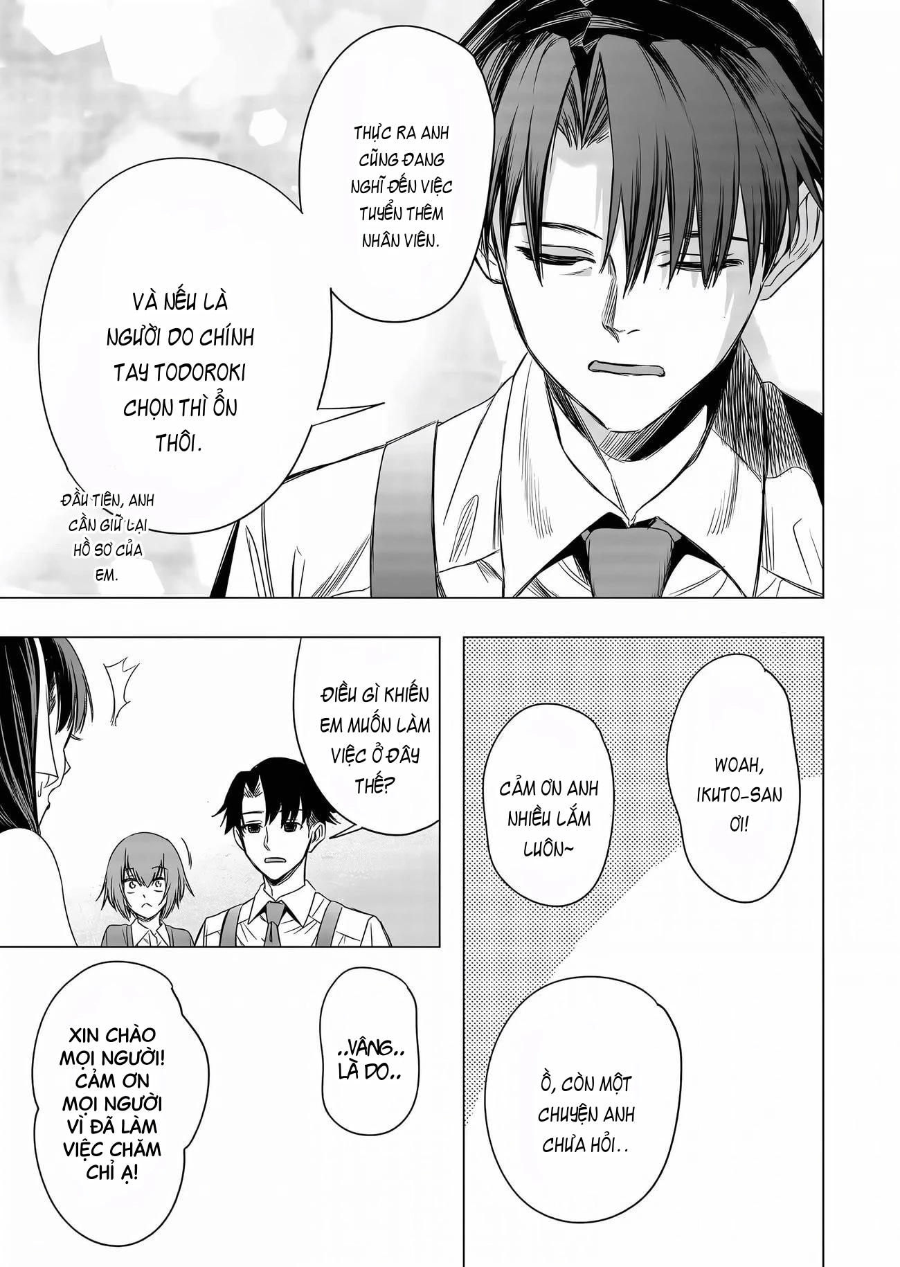 Shokuba no Onnanoko ni Toushisuru Hanashi Chapter 9 - 9