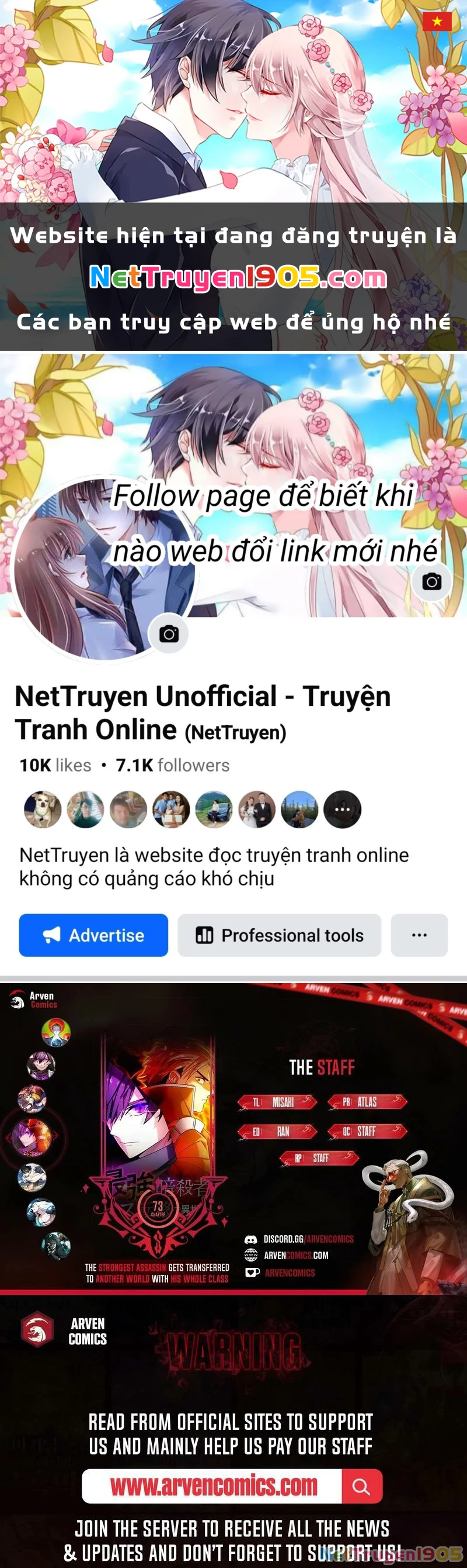 Sát Thủ Mạnh Nhất Chuyển Sinh Sang Thế Giới Khác Chapter 73 - 1