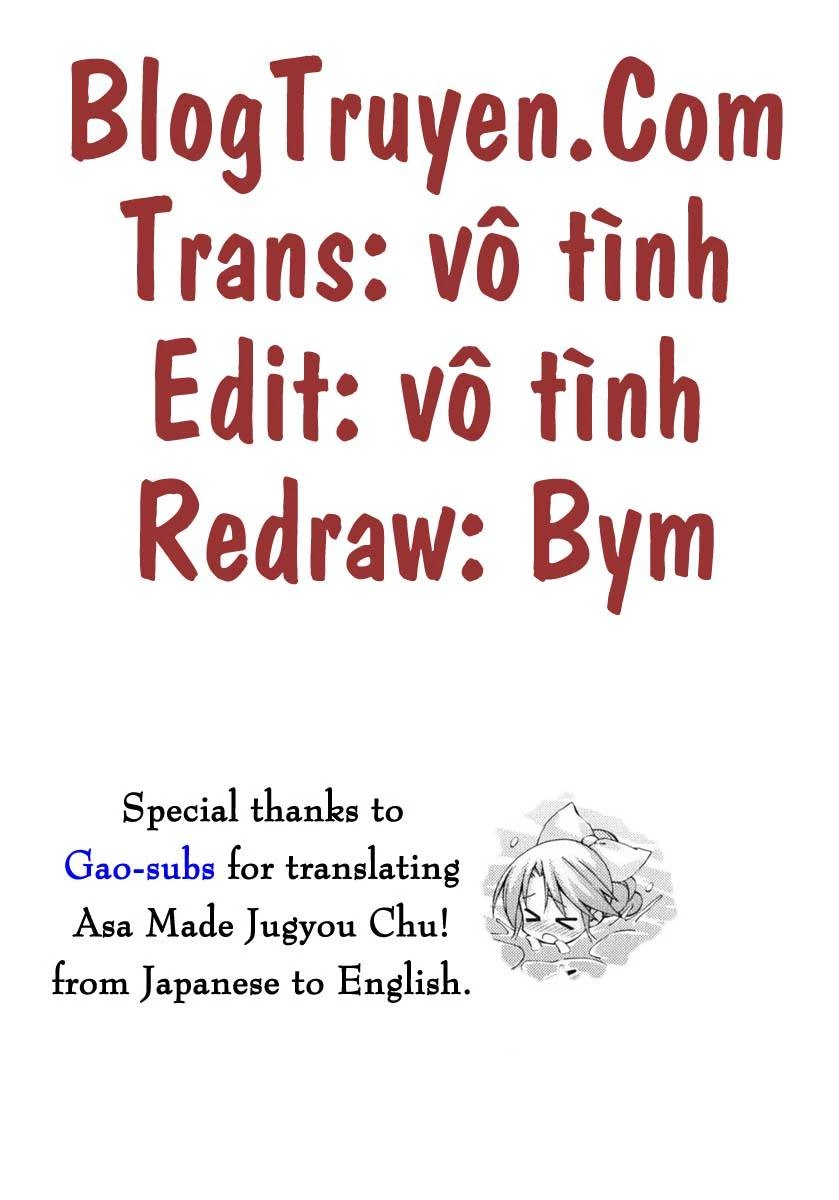 Asa made Jugyou Chu! Chapter 18 - 11