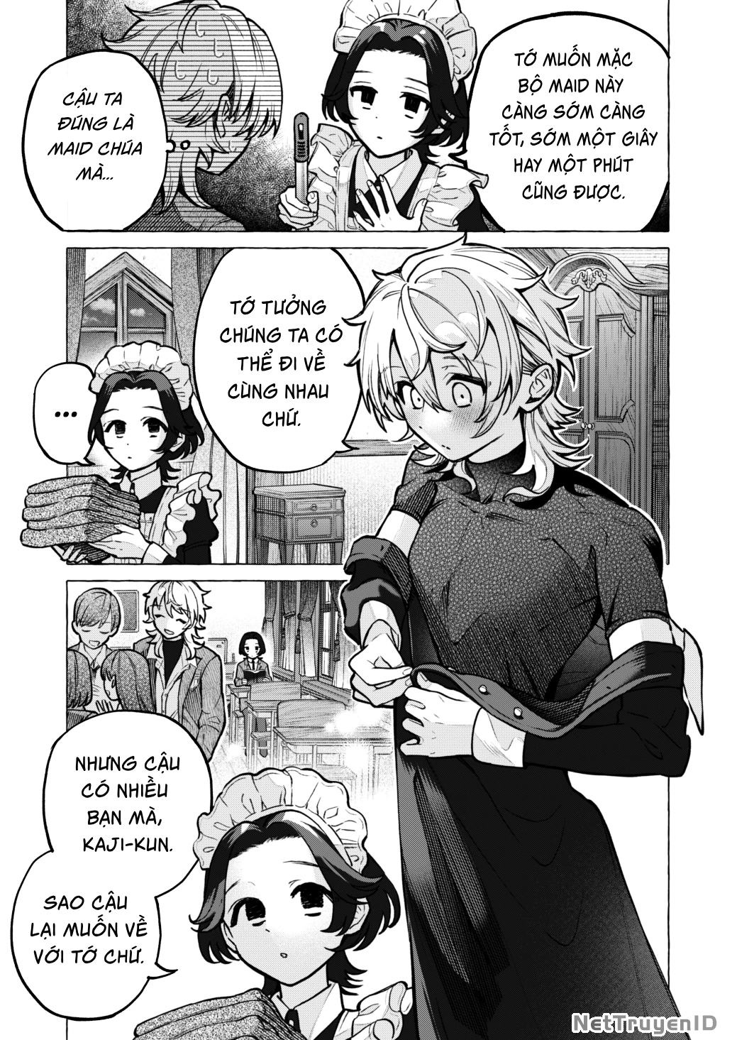 Can Boys be Cute in Maid Dresses too? Chapter 2 - 3