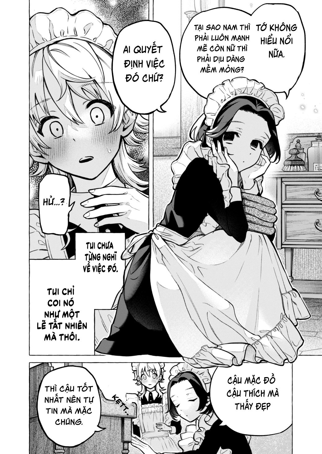 Can Boys be Cute in Maid Dresses too? Chapter 2 - 6