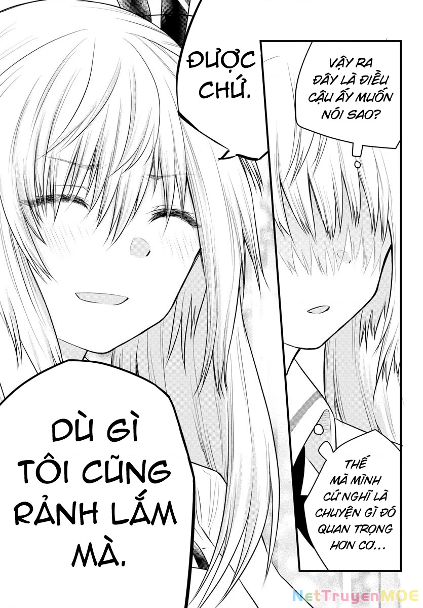 Cô bạn bị mất đi giọng nói luôn nghĩ rằng "Cậu ấy dịu dàng thật đấy" Chapter 17 - Trang 2