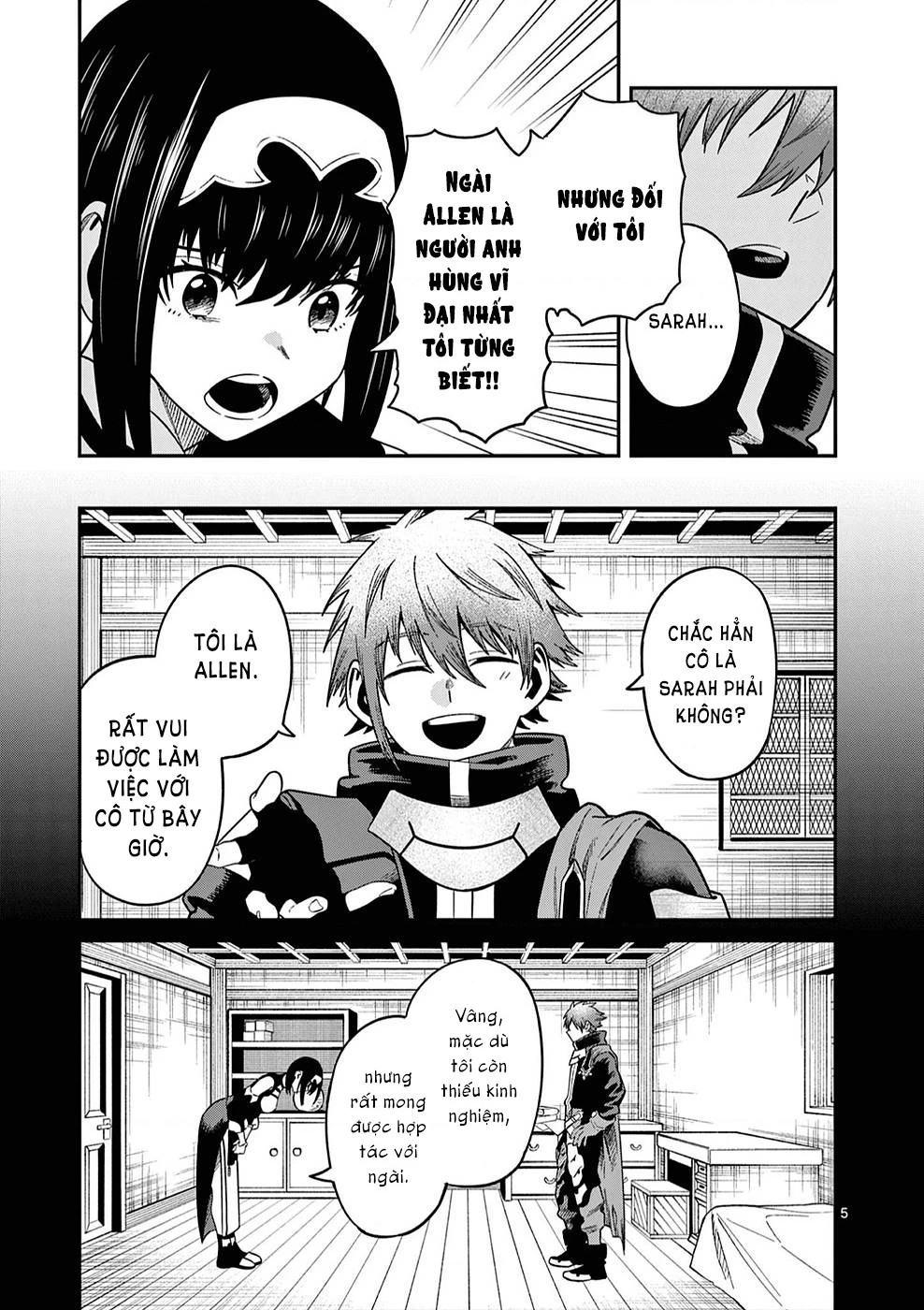 Power-Hara Genkai Yuusha, Maougun kara Koutaiguu de Scout sareru ~Yuusha Ranking 1-i na no ni Tedori ga Gomi sugite Seikatsu Dekimasen~ Chapter 5 - 5