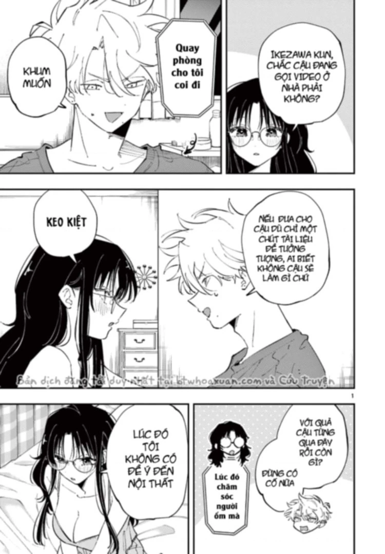 Nhỏ ngồi cạnh bên nhìn tôi với ánh mắt như vậy Chapter 46 - Trang 2