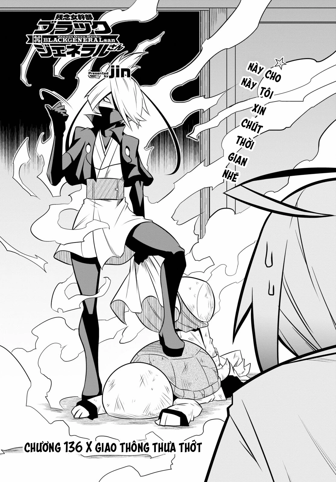 Zannen Jokanbu Black General-San Chapter 136 - 4
