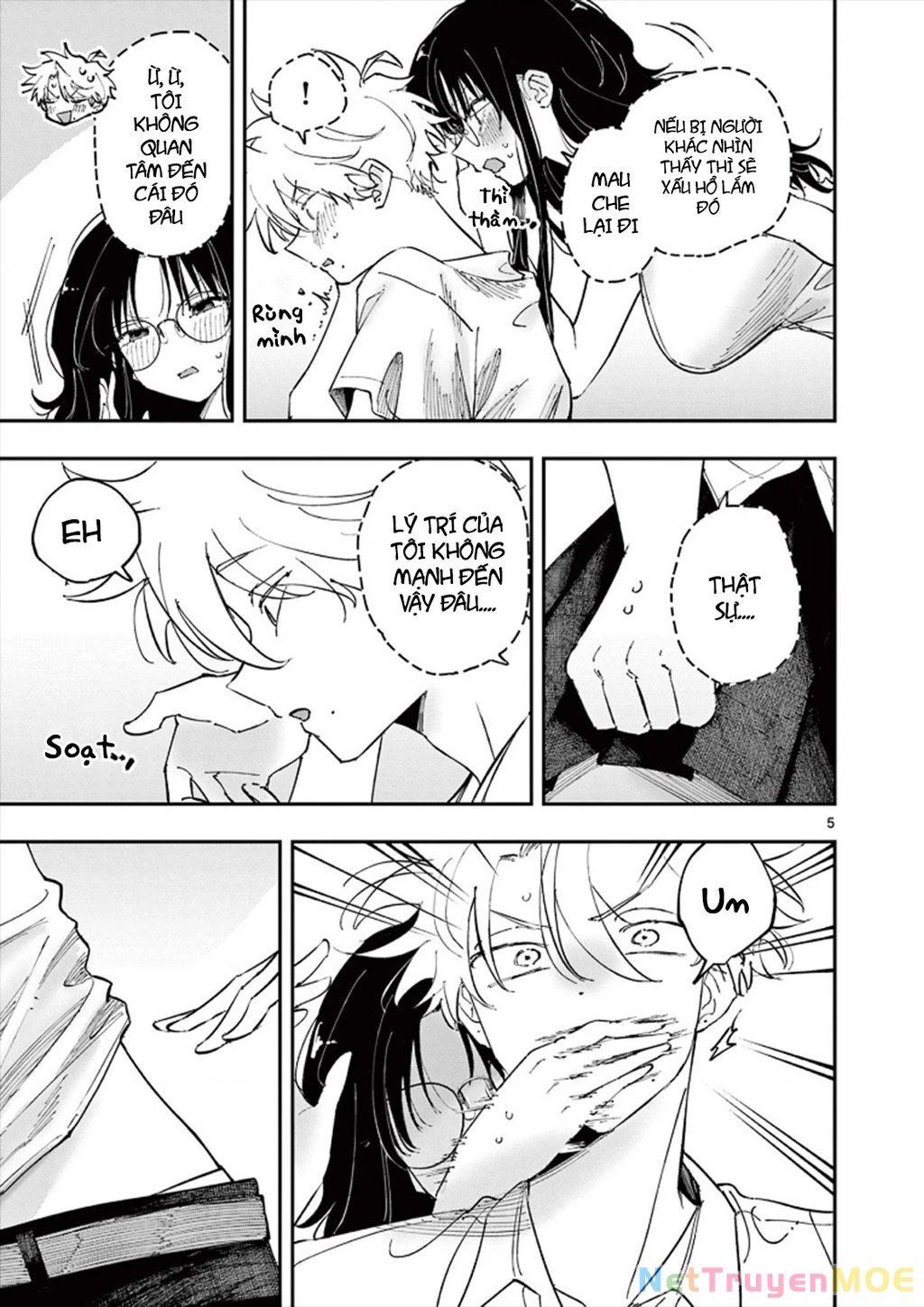 Nhỏ ngồi cạnh bên nhìn tôi với ánh mắt như vậy Chapter 37 - Trang 2