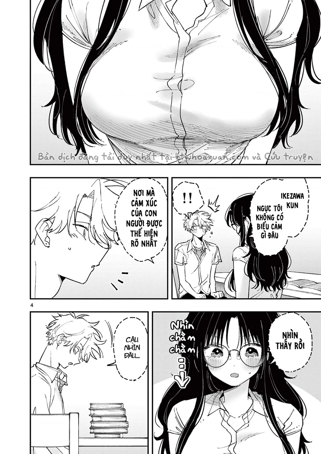 Nhỏ ngồi cạnh bên nhìn tôi với ánh mắt như vậy Chapter 38 - Trang 2