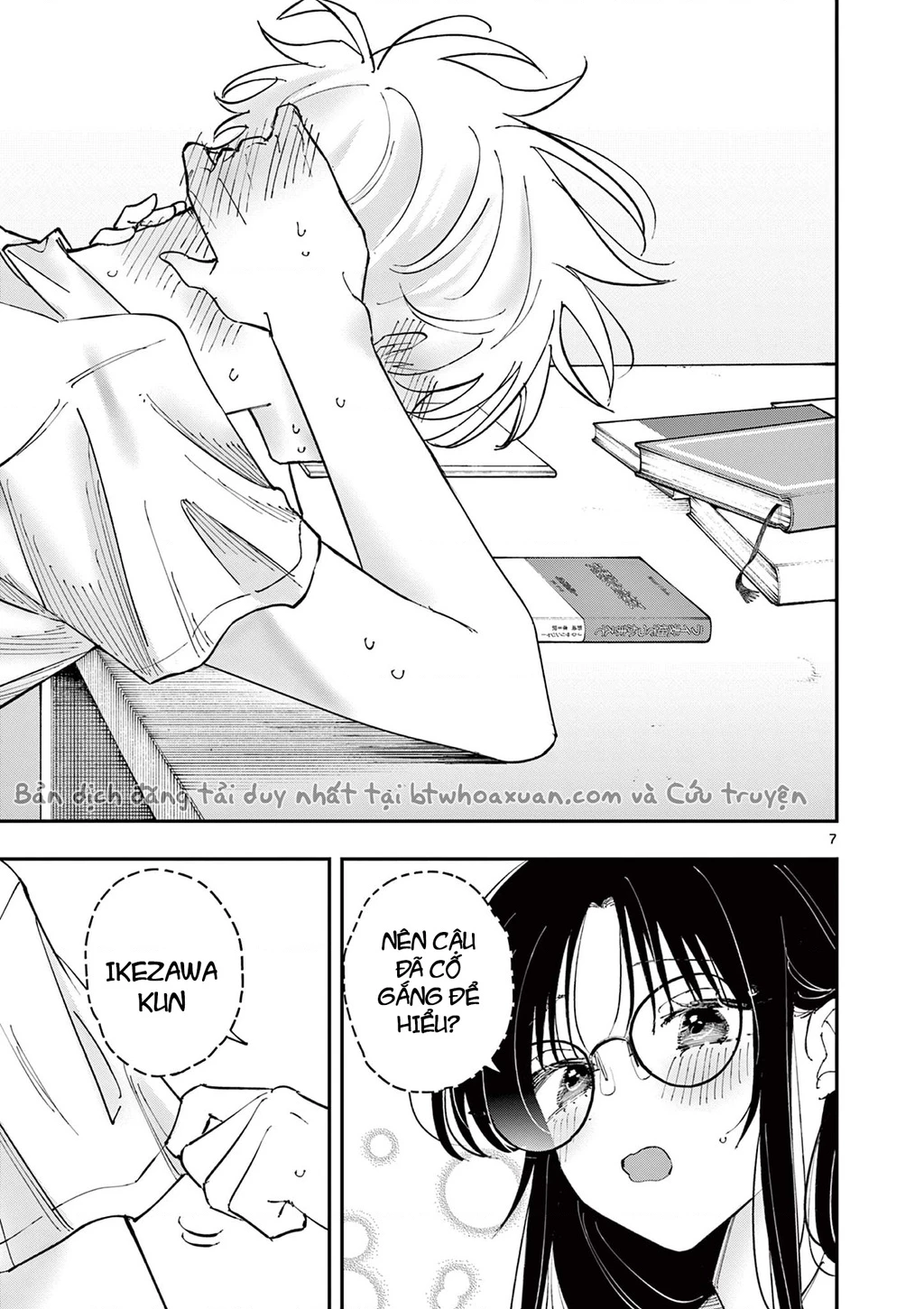 Nhỏ ngồi cạnh bên nhìn tôi với ánh mắt như vậy Chapter 38 - Trang 2
