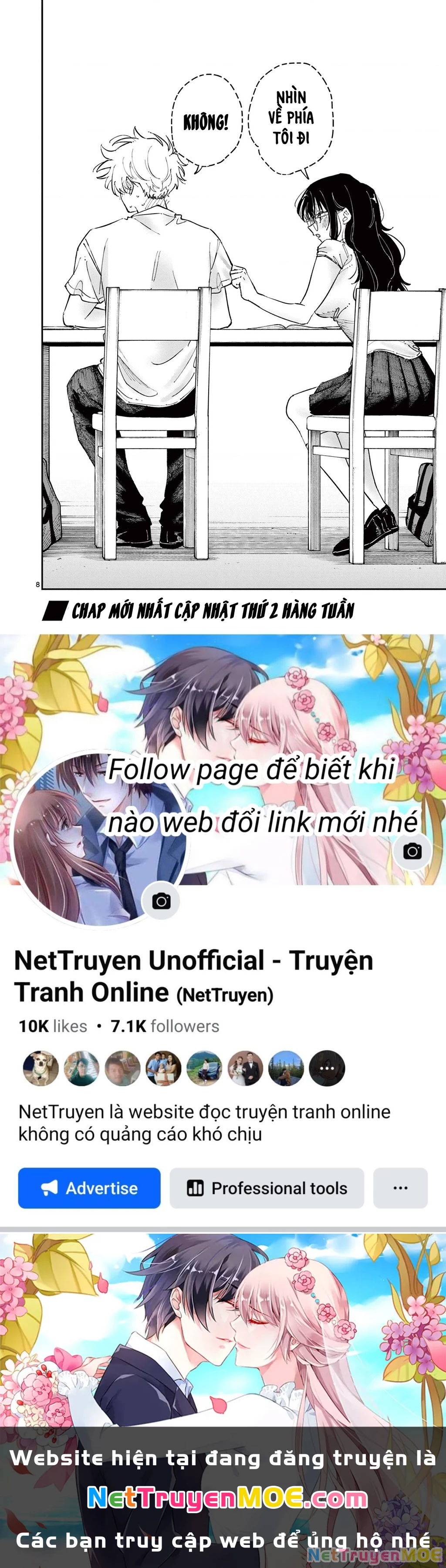 Nhỏ ngồi cạnh bên nhìn tôi với ánh mắt như vậy Chapter 38 - Trang 2