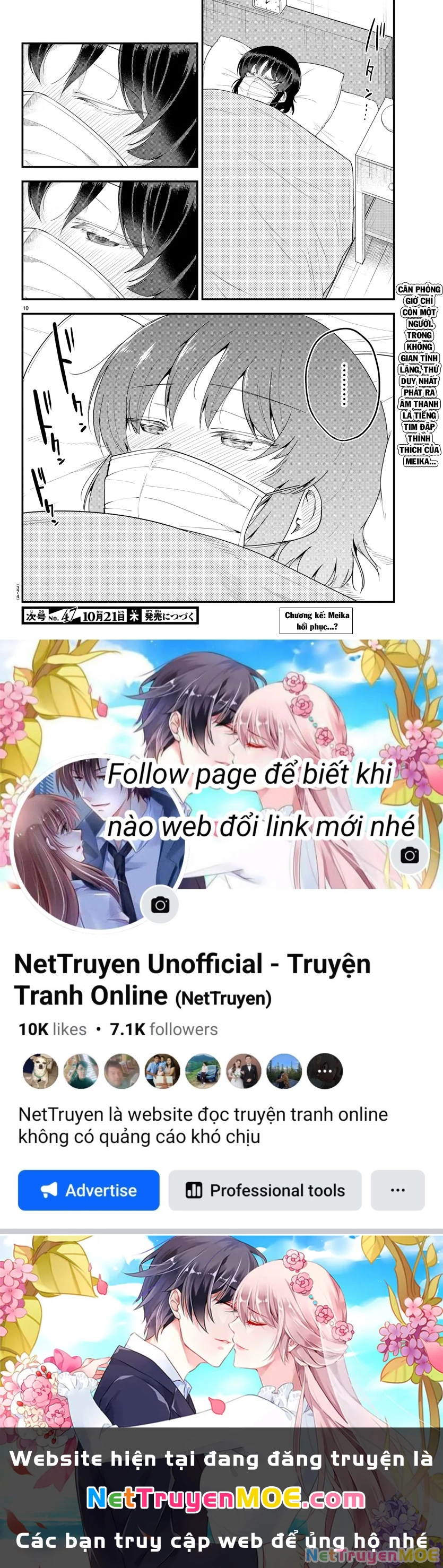 Meika-San Can't Conceal Her Emotions Chapter 86 - Trang 2
