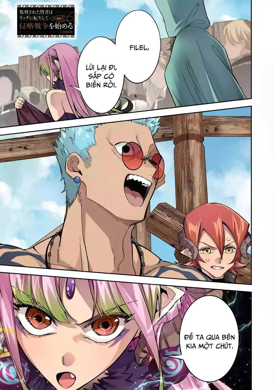 Shokei Sareta Kenja Wa Lich Ni Tensei Shite Shinryaku Sensou Wo Hajimaru Chapter 45 - 2