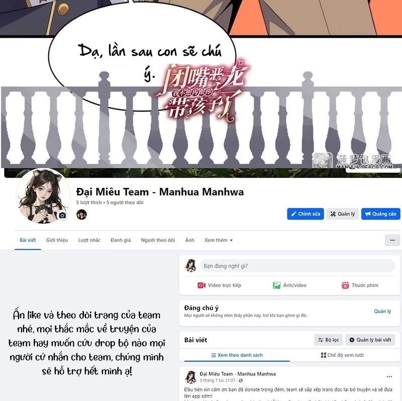 Câm Miệng Đi Ác Long, Ta Không Muốn Trông Trẻ Với Ngươi Nữa! Chapter 33 - 89